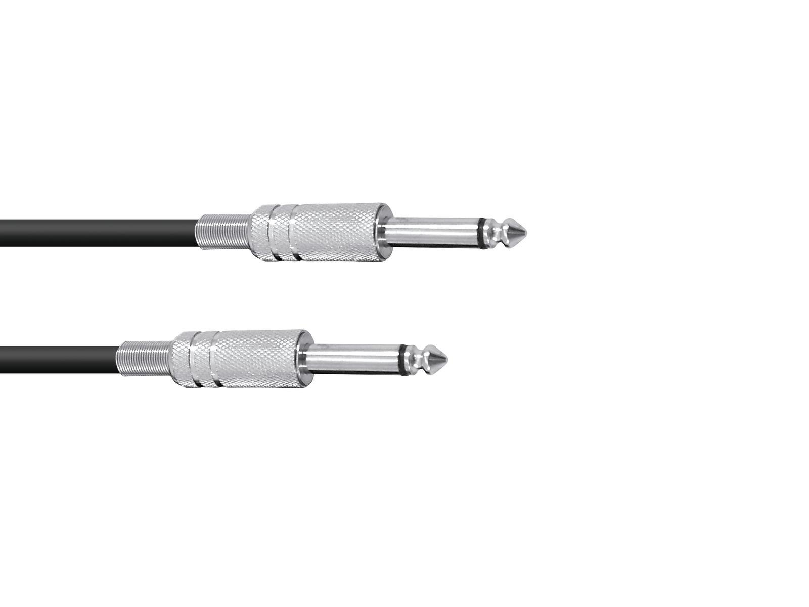 OMNITRONIC Klinkenkabel 6,3 mono 3m sw OMNITRONIC Klinkenkabel 6,3 mono 3m sw