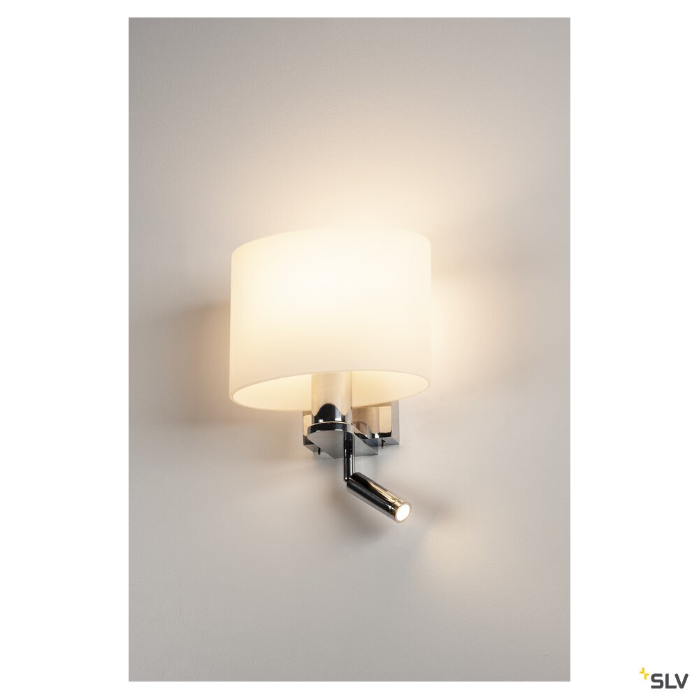 KENKUA SPOT E27 Indoor LED Wandaufbauleuchte chrom 3000K KENKUA SPOT E27 Indoor LED Wandaufbauleuchte chrom 3000K