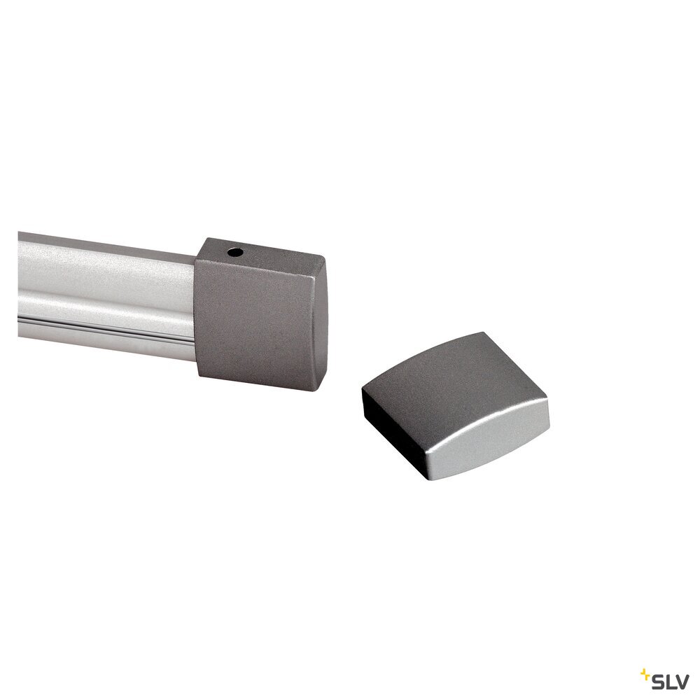 EASYTEC II Schiene, silbergrau 2m, inkl. 2 Endkappen EASYTEC II Schiene, silbergrau 2m, inkl. 2 Endkappen