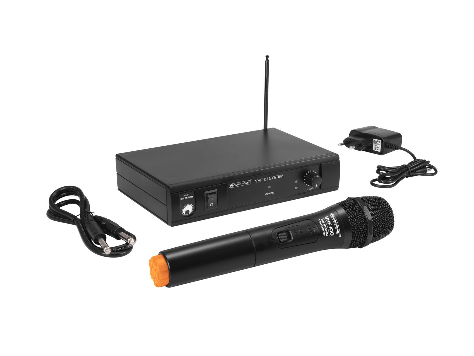 OMNITRONIC VHF-101 Funkmikrofon-System 212.35MHz OMNITRONIC VHF-101 Funkmikrofon-System 212.35MHz