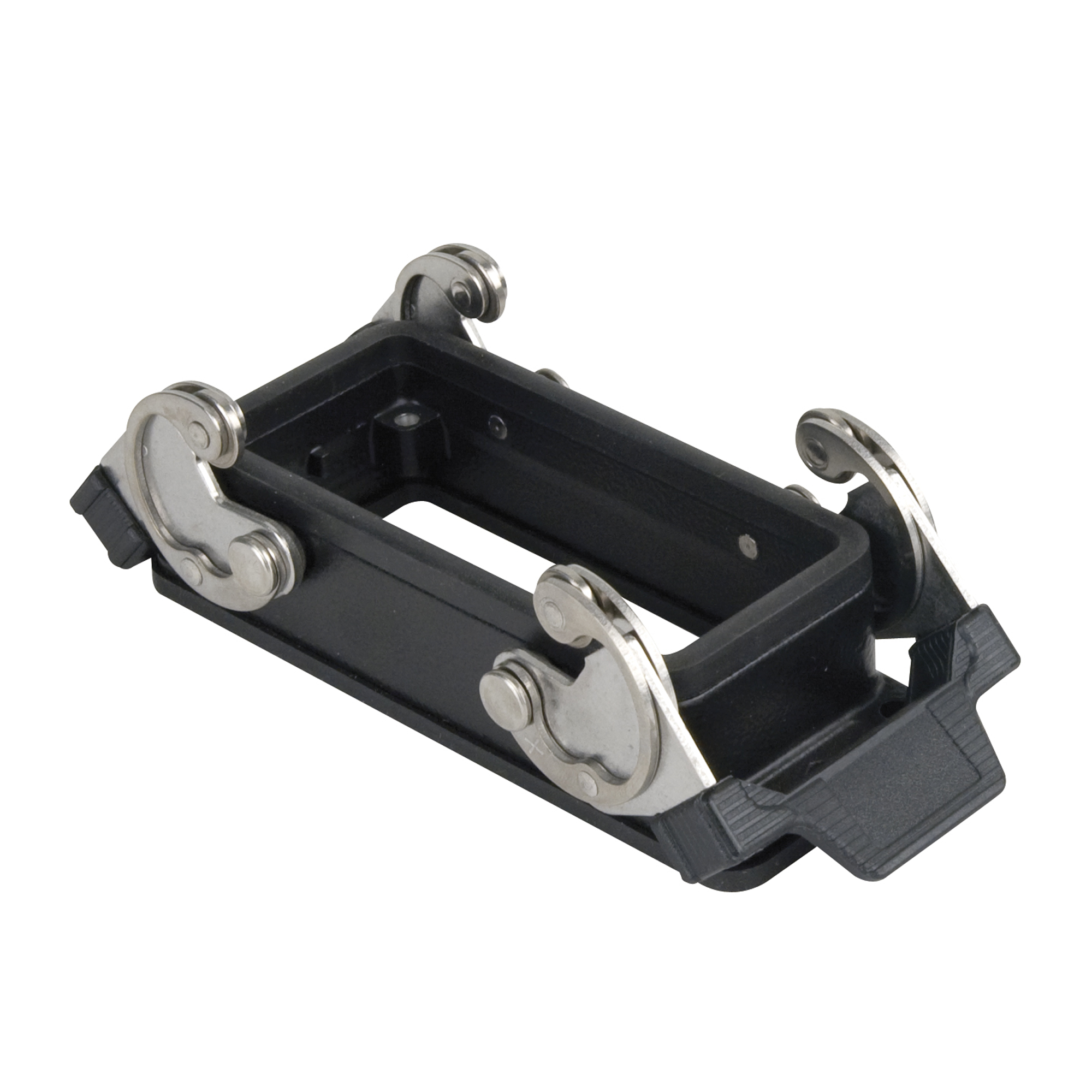 ILME 16/72-pin Chassis Open Bottom/Clips Schwarz