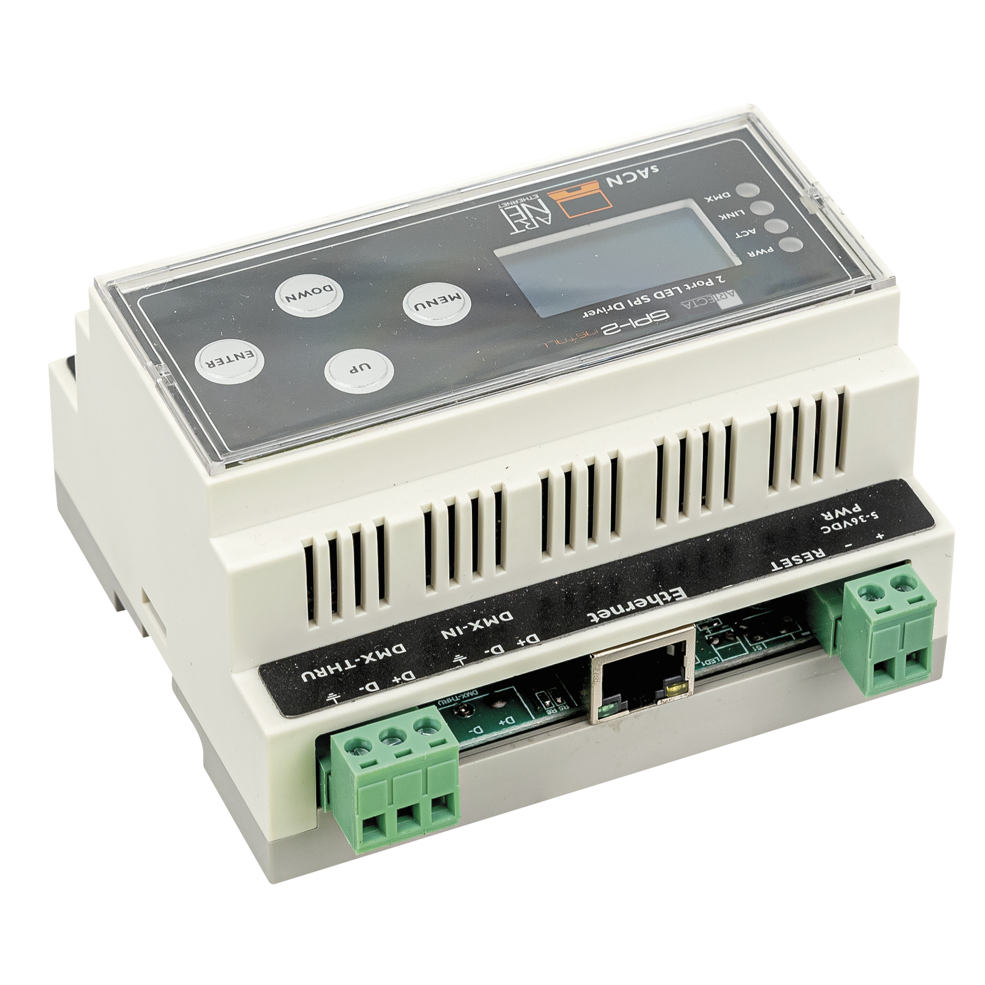 SHOWTEC SPI-2 Install DIN rail DIN-rail