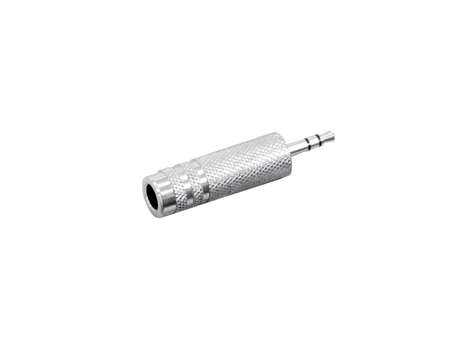 OMNITRONIC Adapter 3,5 Klinke(M)/6,35(F) stereo 10x OMNITRONIC Adapter 3,5 Klinke(M)/6,35(F) stereo 10x