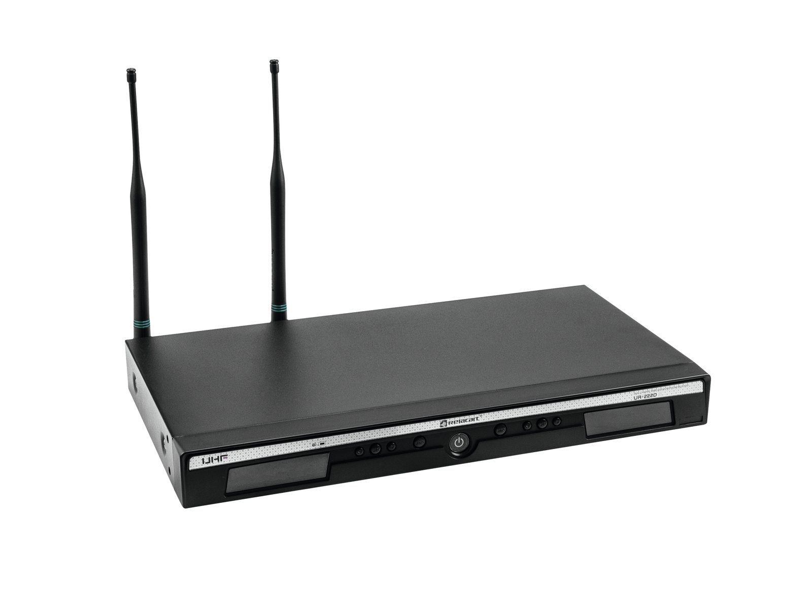 RELACART UR-222D 2-Kanal UHF-Empfänger 823-832 + 863-865 MHz RELACART UR-222D 2-Kanal UHF-Empfänger 823-832 + 863-865 MHz