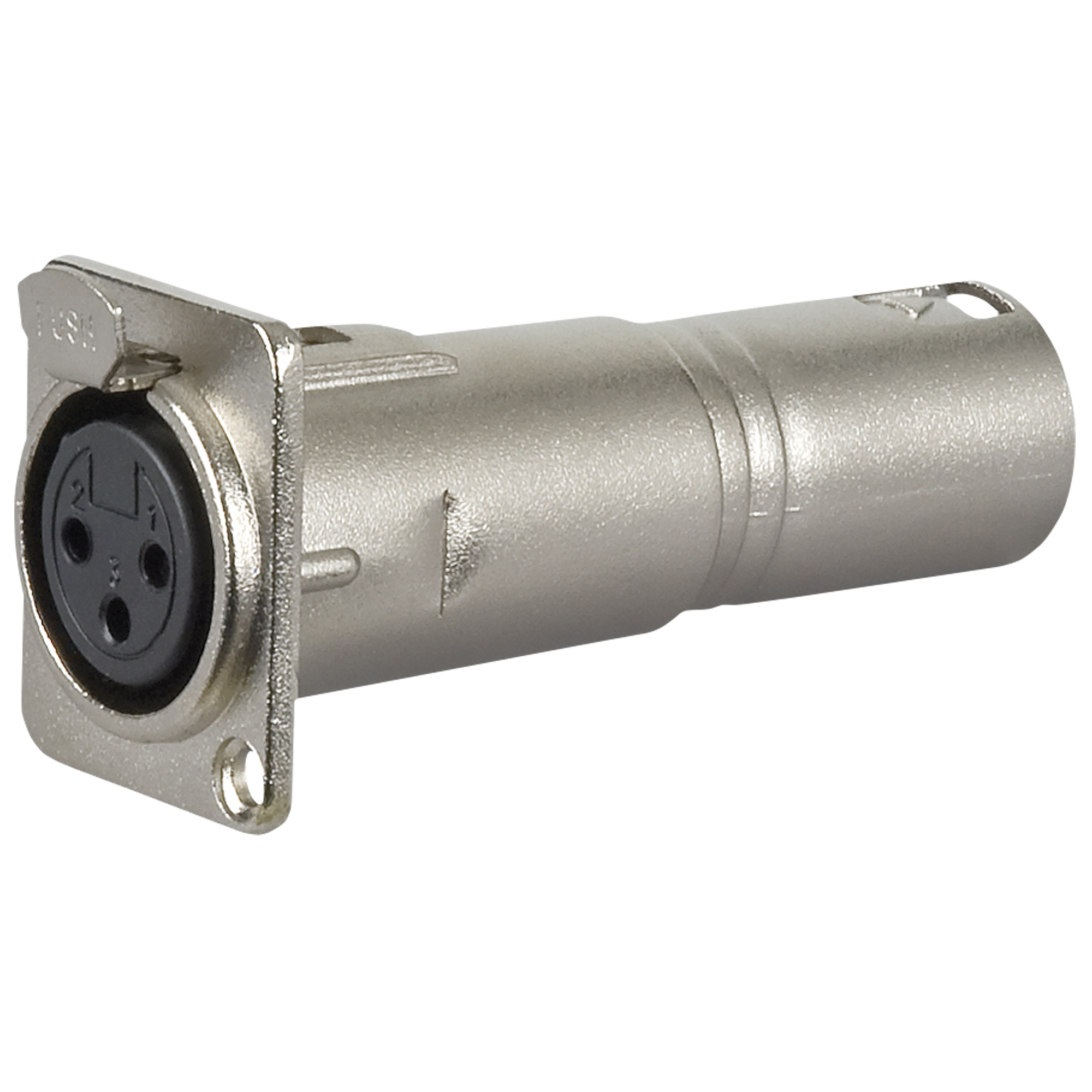 DAP FLA50 - XLR 3P female to XLR 3P male chassis DAP FLA50 - XLR 3P female to XLR 3P male chassis