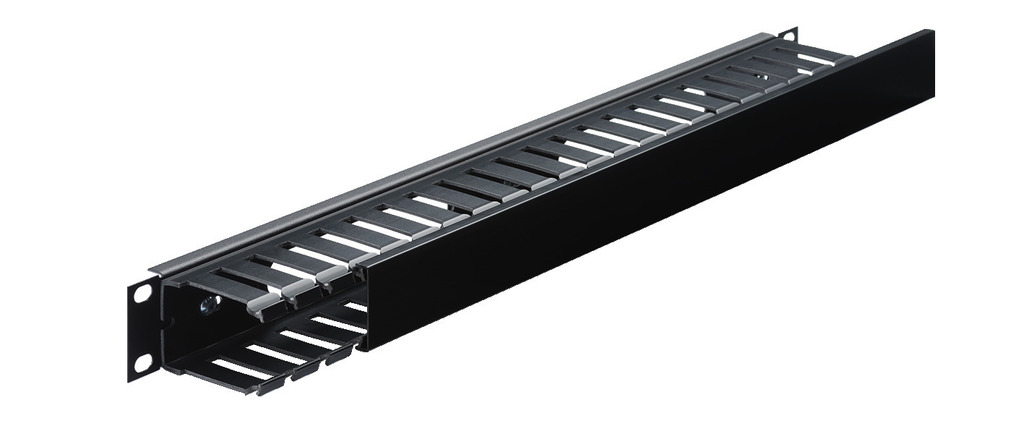 MONACOR RWM-1D Rack-Kabelkanal, 1 HE MONACOR RWM-1D Rack-Kabelkanal, 1 HE
