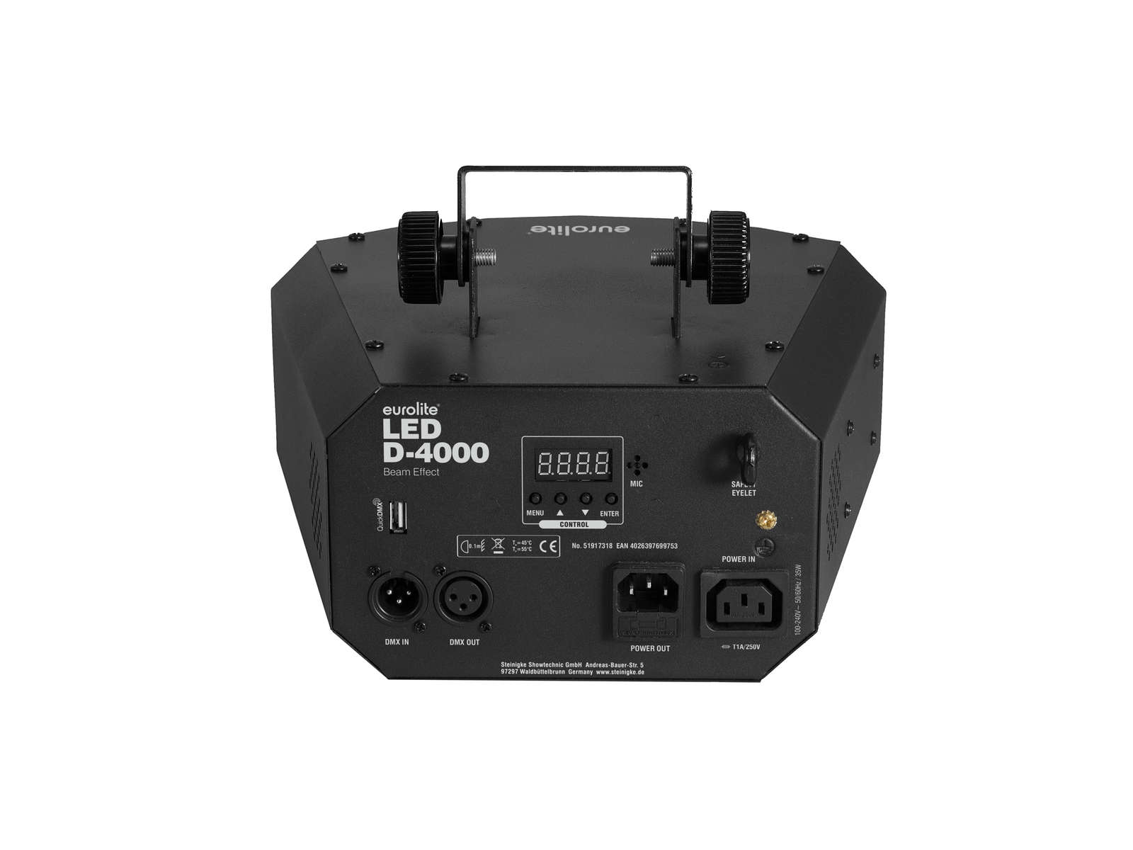 EUROLITE LED D-4000 Strahleneffekt EUROLITE LED D-4000 Strahleneffekt