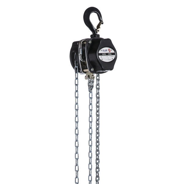 Eller PH2 Manual Chain Hoist 1000 kg Hubhöhe 8 m – Mit Überladungsschutz