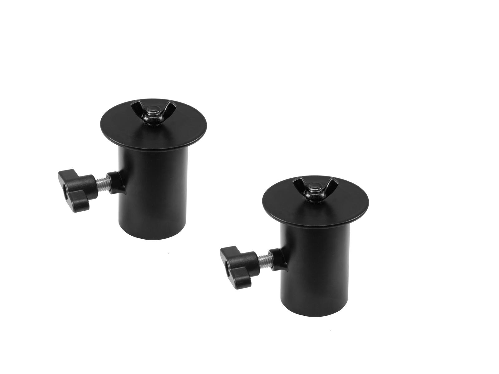 OMNITRONIC BOB-4 Stativhülse schwarz 2x OMNITRONIC BOB-4 Stativhülse schwarz 2x