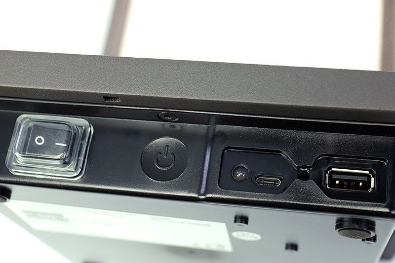 Lacertae USB, 5 W, Touch DIM, 3000 K, Grau