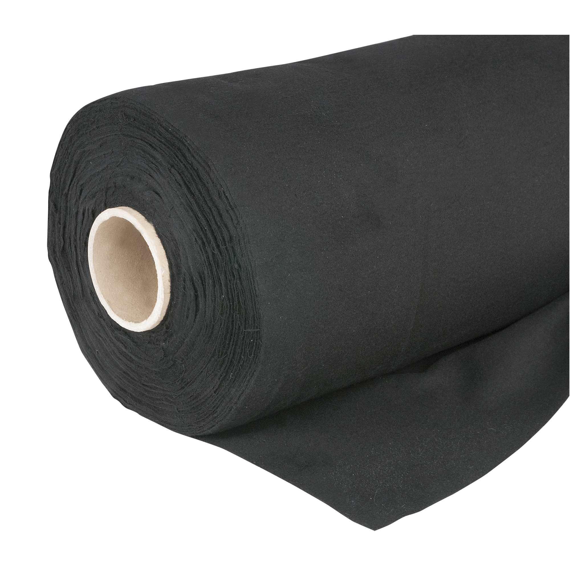 SHOWGEAR Deko Molton 160 g/m² Bolt Black - 1.3 x 60 m (W x L) Schwarz - 1,3 x 60 m (B x L)