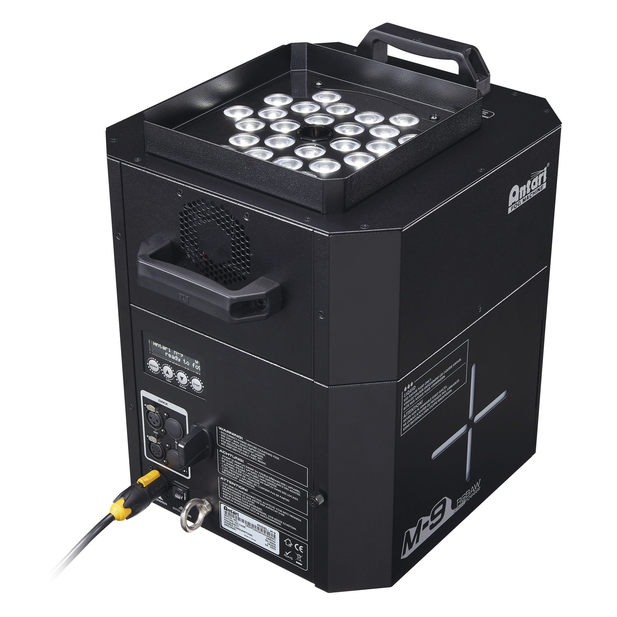ANTARI M-9 Jet 1800 W Pro CO₂-simulierender RGBAW Jet Fogger ANTARI M-9 Jet 1800 W Pro CO₂-simulierender RGBAW Jet Fogger