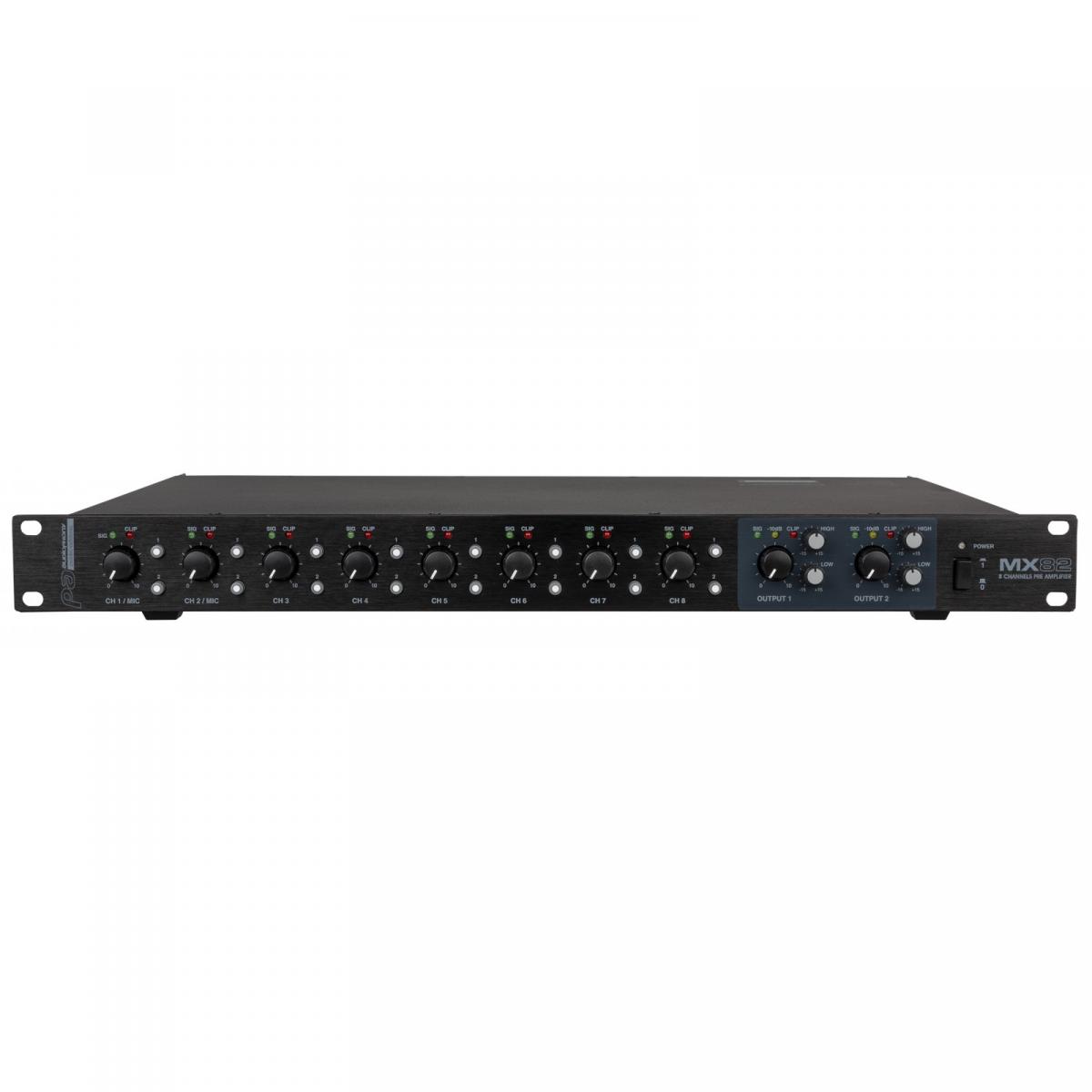 Audiophony MX82 Zonenmischpult Audiophony MX82 Zonenmischpult