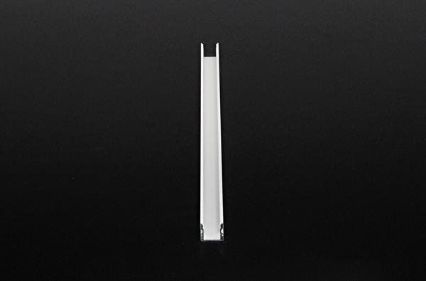 U-Profil hoch AU-02-10, 2m, Weiß U-Profil hoch AU-02-10, 2m, Weiß