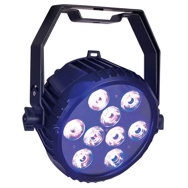 SHOWTEC Power Spot 9 Q6 Tour 9x 12 W RGBWA-UV LED Spot SHOWTEC Power Spot 9 Q6 Tour 9x 12 W RGBWA-UV LED Spot