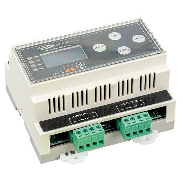 SHOWTEC SPI-2 Install DIN-rail SHOWTEC SPI-2 Install DIN-rail