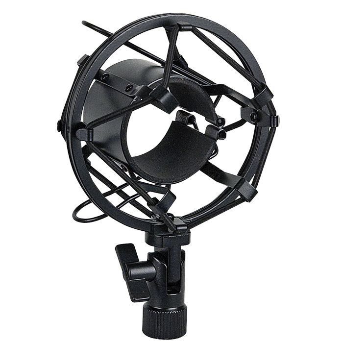 Showgear Microphone Holder 44-48 mm 44-48 mm, schwarz, Anti-Shock-Halterung